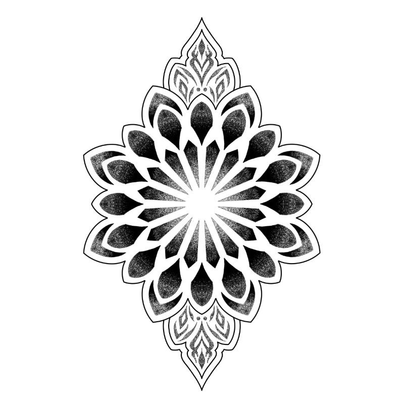 Dekoratives Mandala