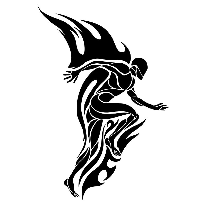 Courir le marathon Tribal Runner