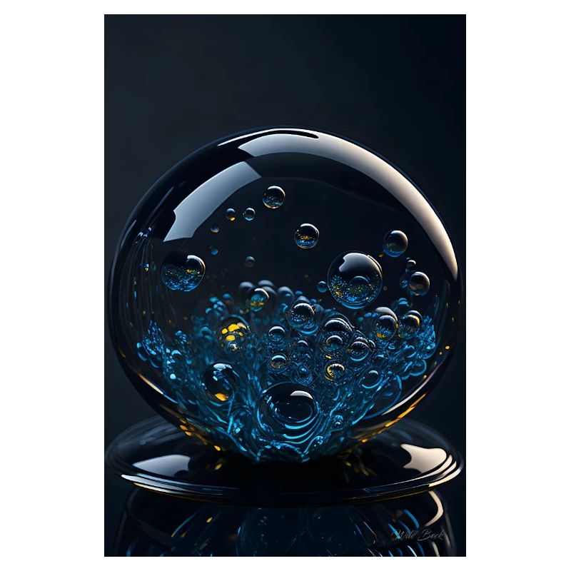 Bubbles in a bubble chrome 2