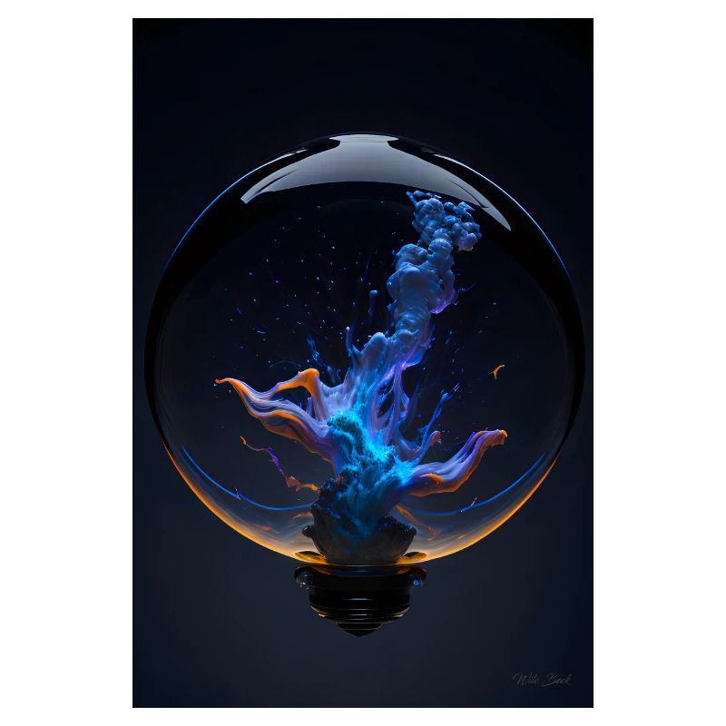 Clouds in a bubble plasma 1