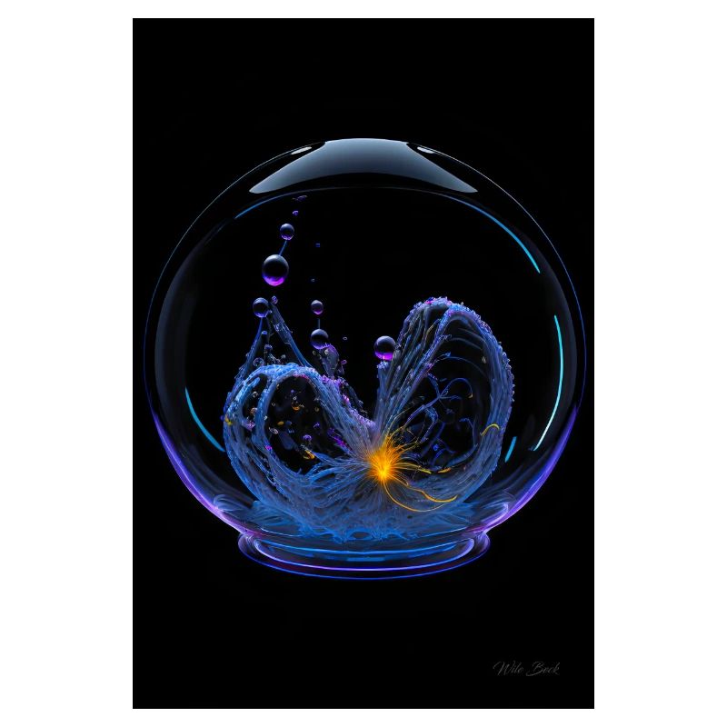 Kaos dans une bulle néon 2