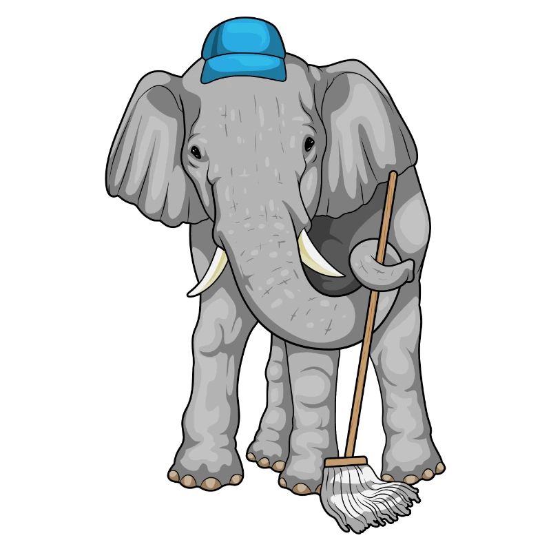 Elephant Cleaner Mop