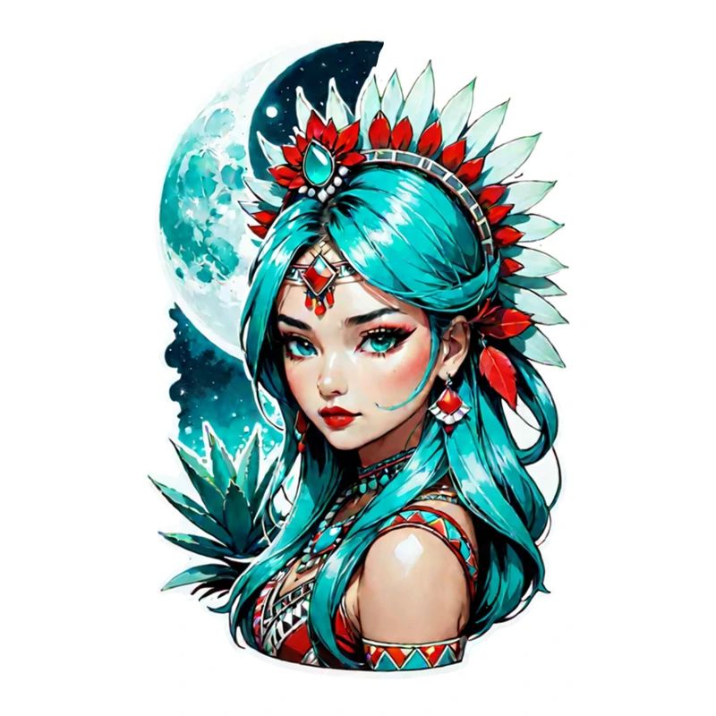 princesse indienne - aztek