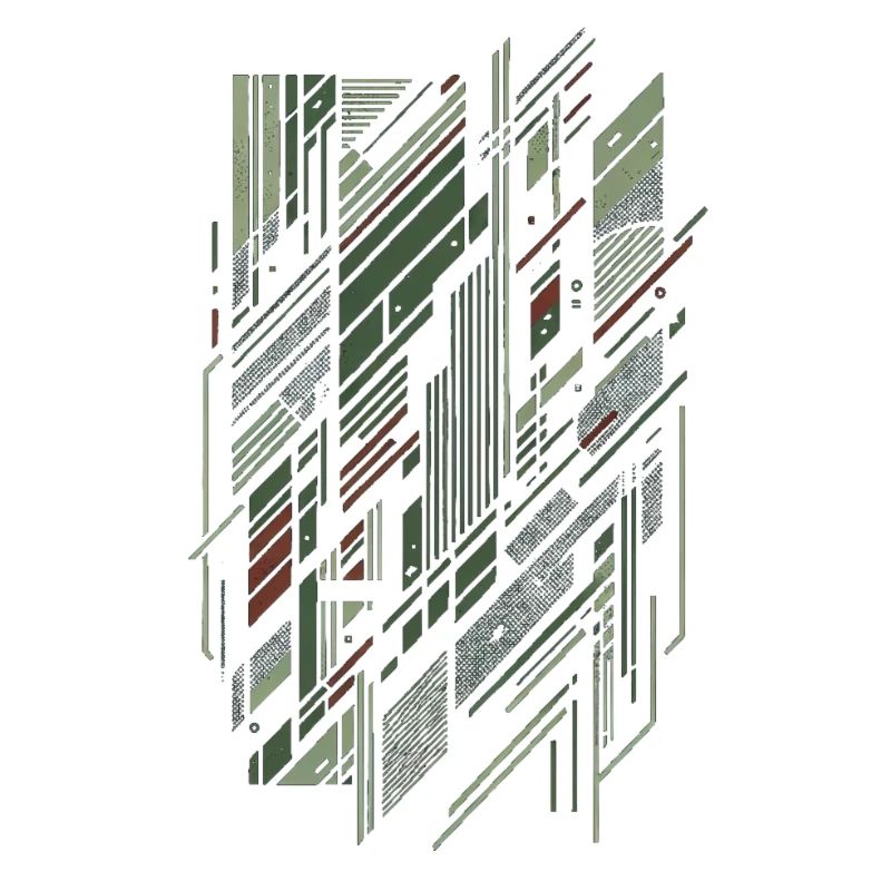 Geometric Camo Grid