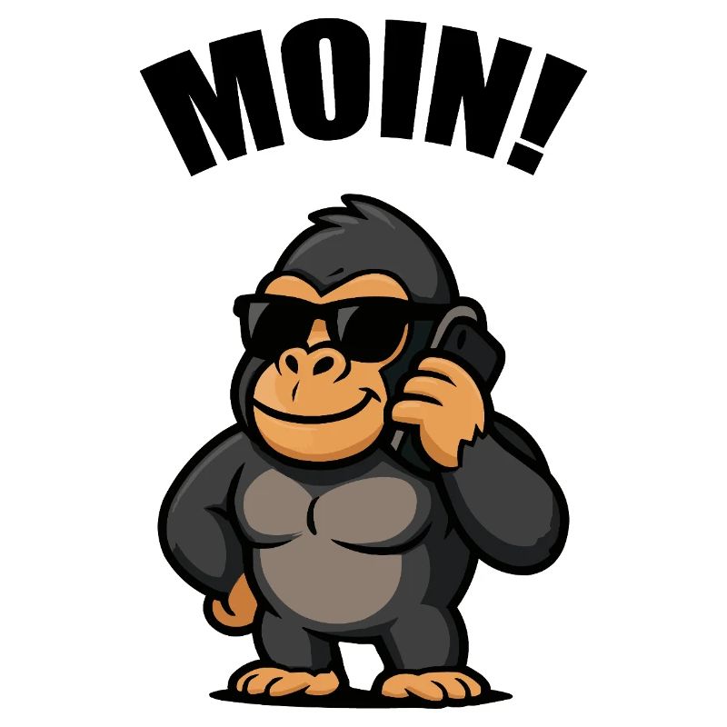 Gorilla Mobile Phone Moin
