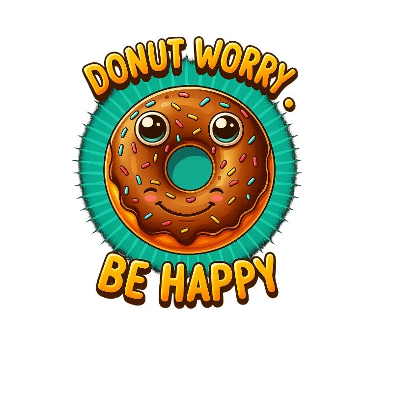 Donut Worry be happy 