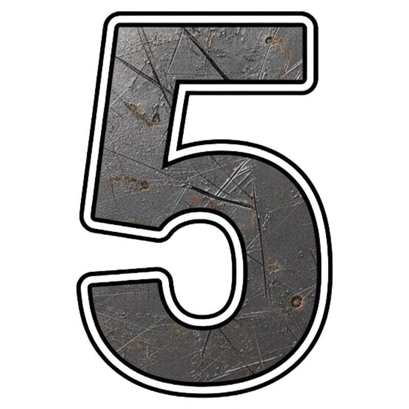 Rusty 5 Design