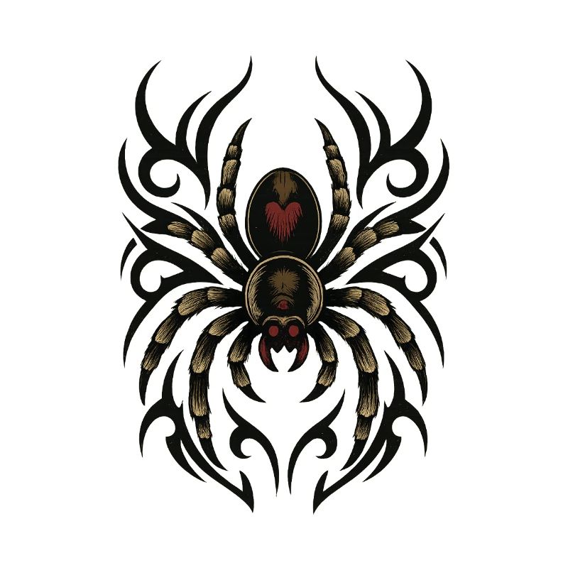 Fancy Tribal Spider