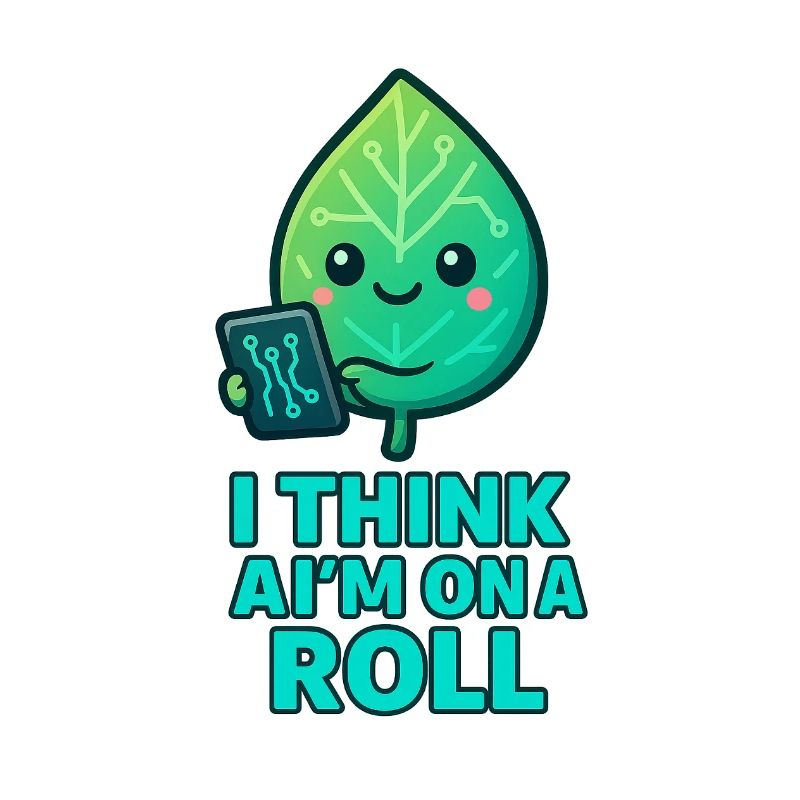 Leaf Tech Pun I Think I'm on a Roll