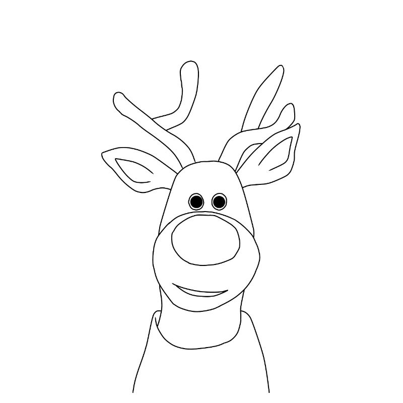 Renne de Noël 