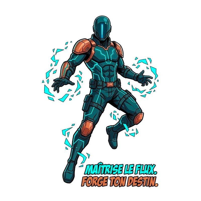Cyberpunk Hero – Comic-Illustration