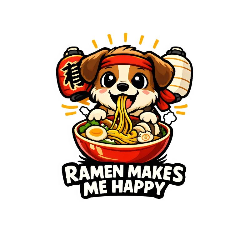 Ramen makes me happy
