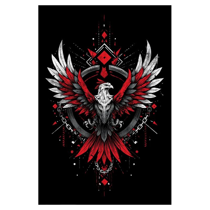 Flame Phoenix Geometric Power