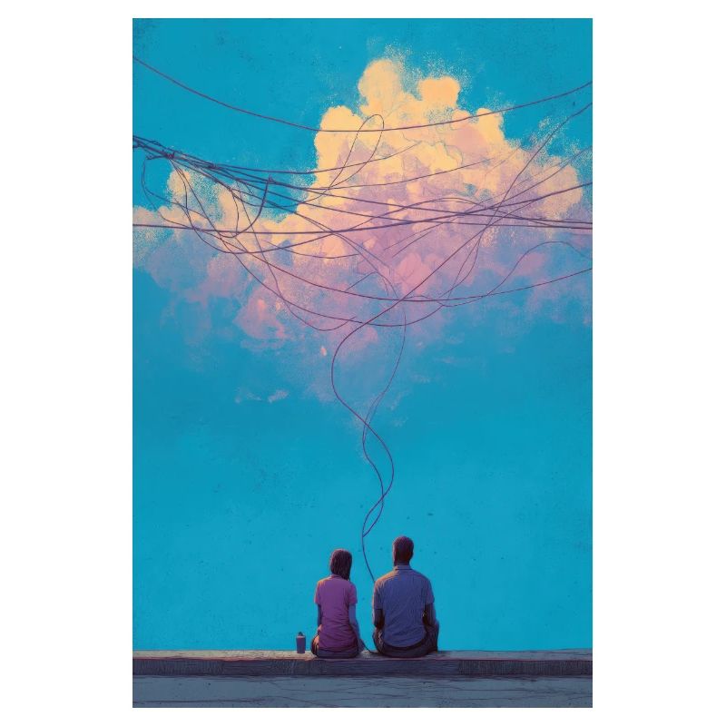 Fils du ciel et deux figures