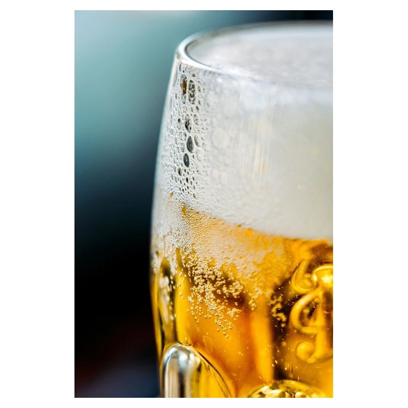 Lichtgold Bierglas Muster