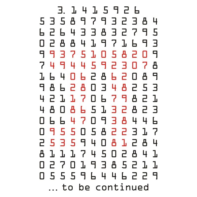 pi - 3,14159265 - nerd - mathematik
