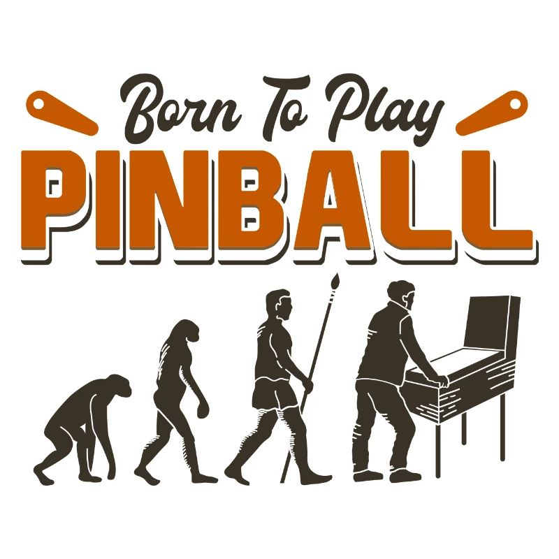 Evolution Born To Play Pinball / Flipper Flippern