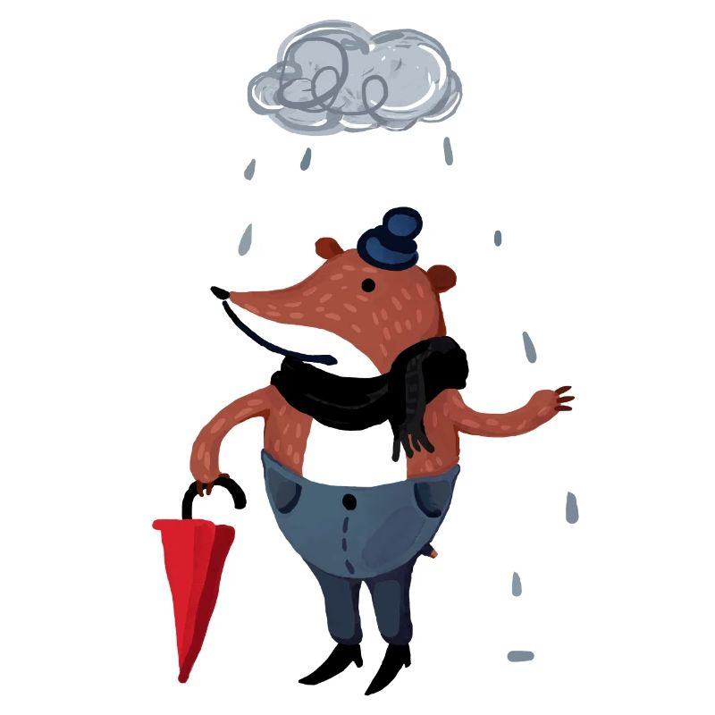 why is it always rain on me