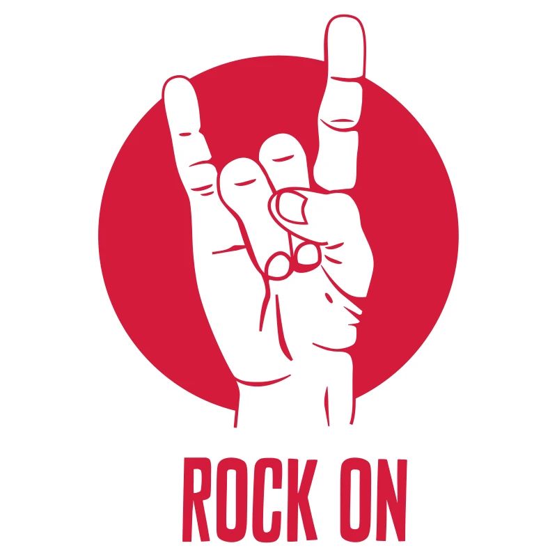 Rock On! Mano cornuta signe de la main