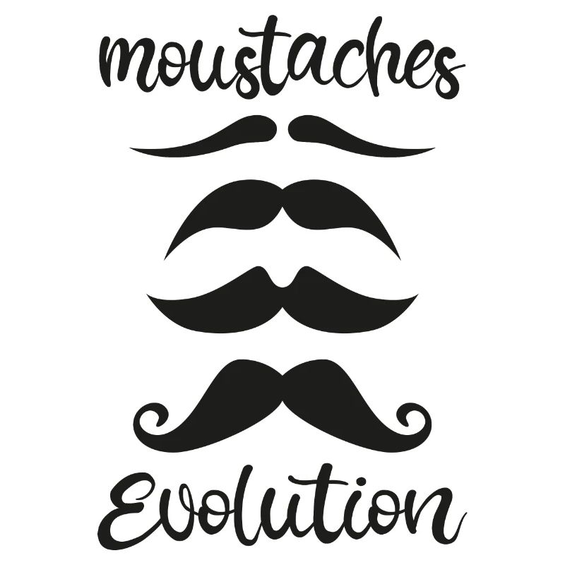 moustache évolution