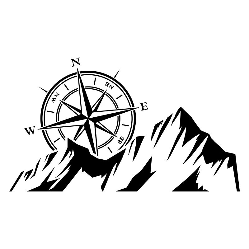 Wind Rose & Mountains