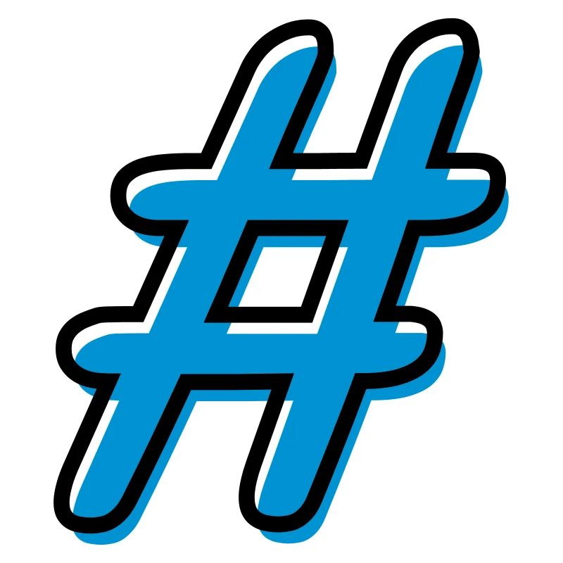 hashtag