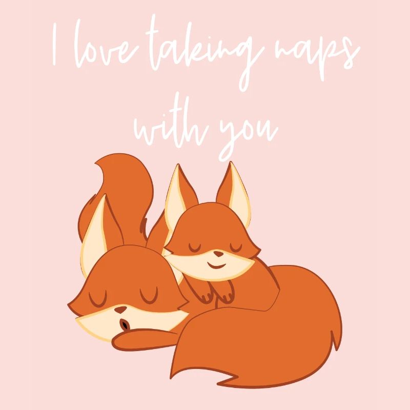 Fox - Cute Fox - Fox Lover - La sieste