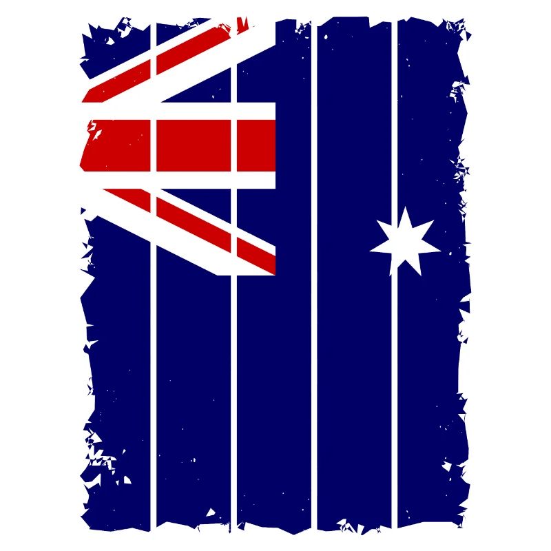 Drapeau australien sous le drapeau australien
