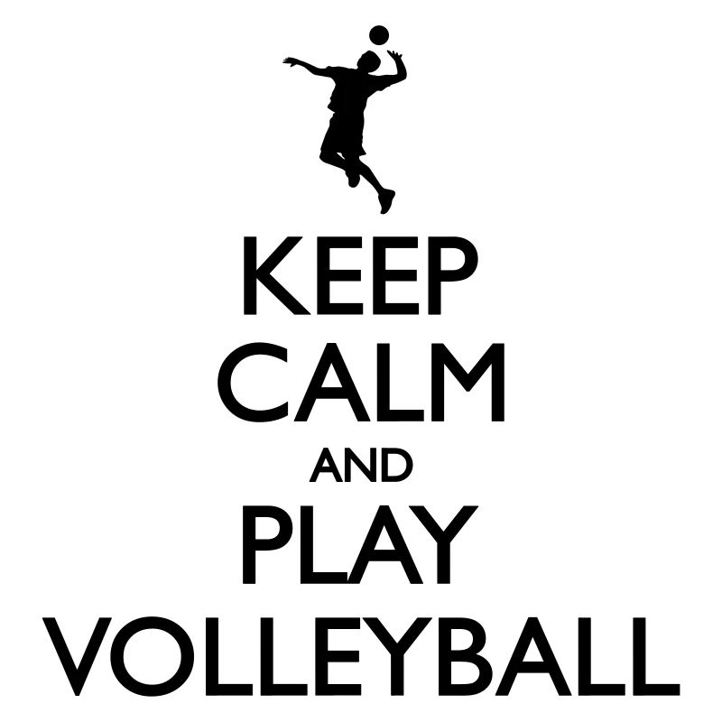 Keep Calm play Volleyball