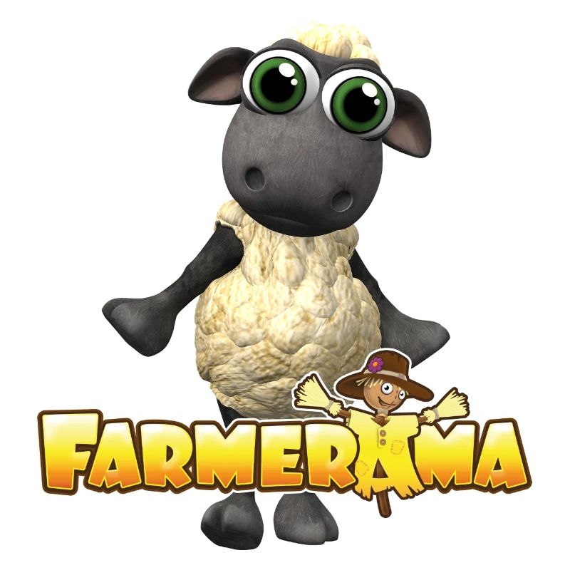 Farmerama Logo mit Schaf