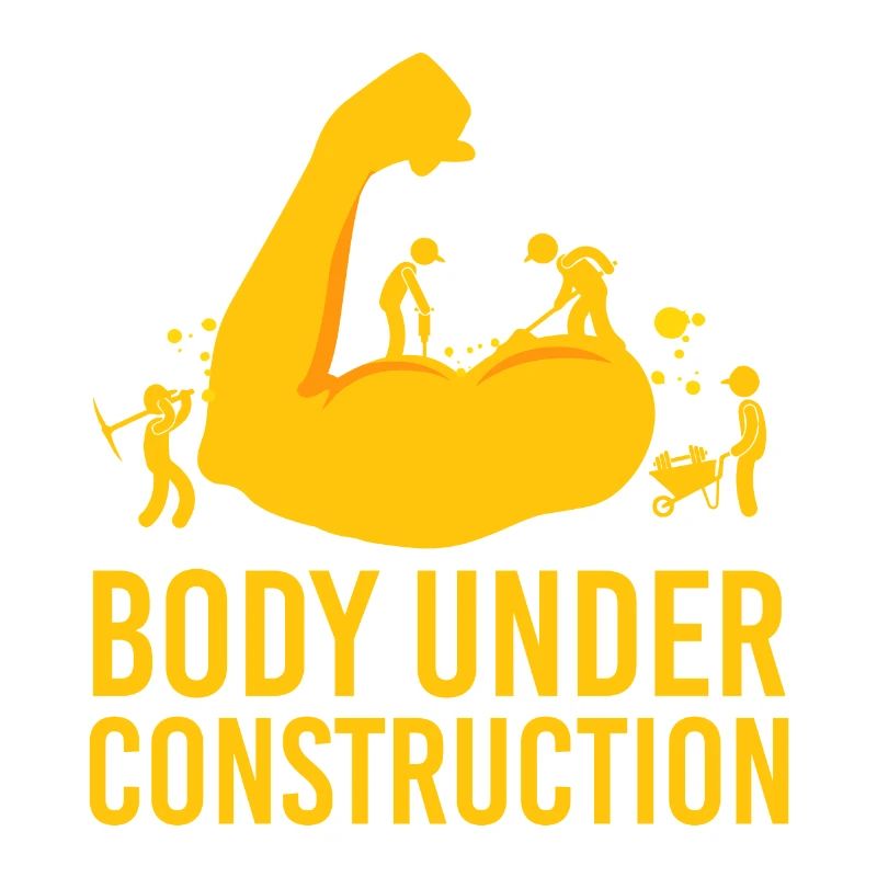 Bodybuilder Body Under Construction - Geschenkidee