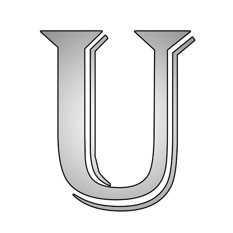 U for clock