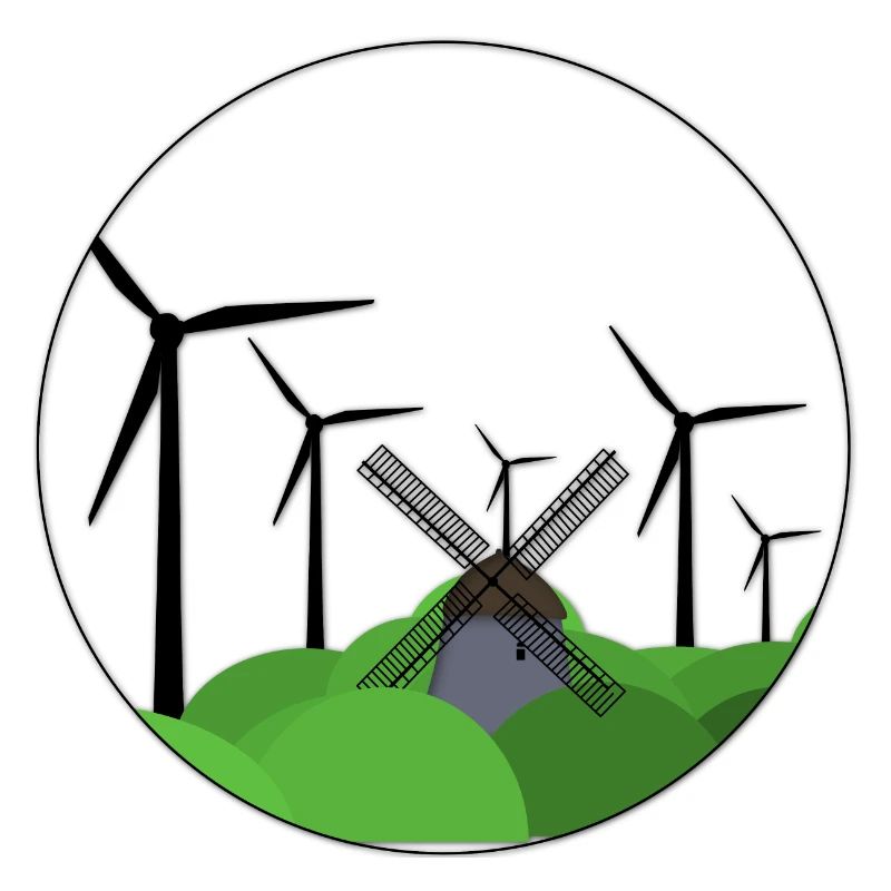 Windrad / Windmühle