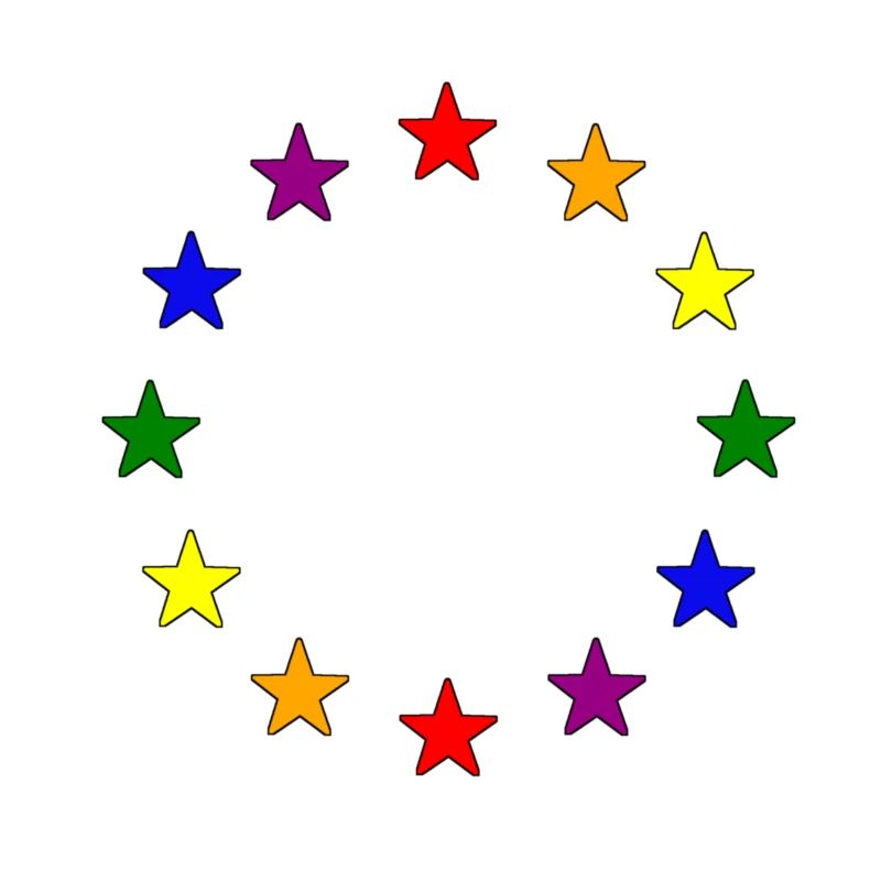 Europa Regenbogenfahne