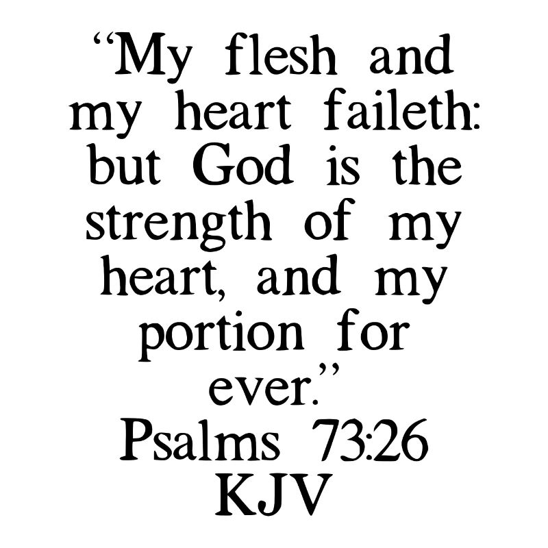 Psalms 73:26 Chinois