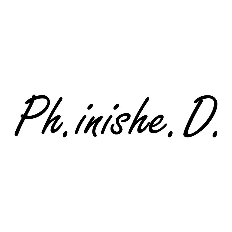 Abschluss Doktorarbeit Phd Student