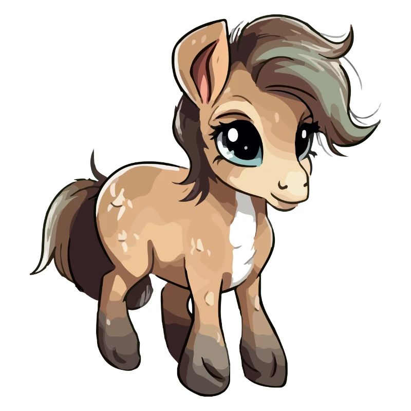 Komo le bébé cheval