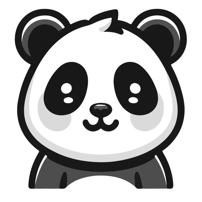 Panda Bear: Cartoon Theme