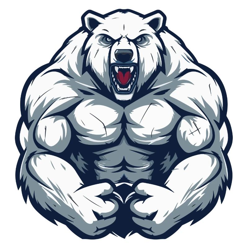 Eisbär Comic Workout