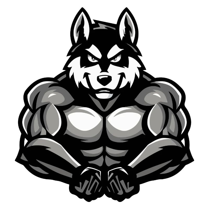 Dog Husky Comic