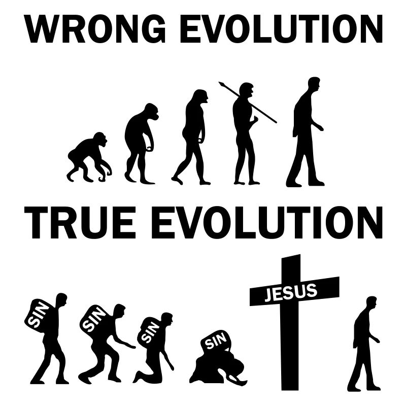 Jésus de la véritable évolution