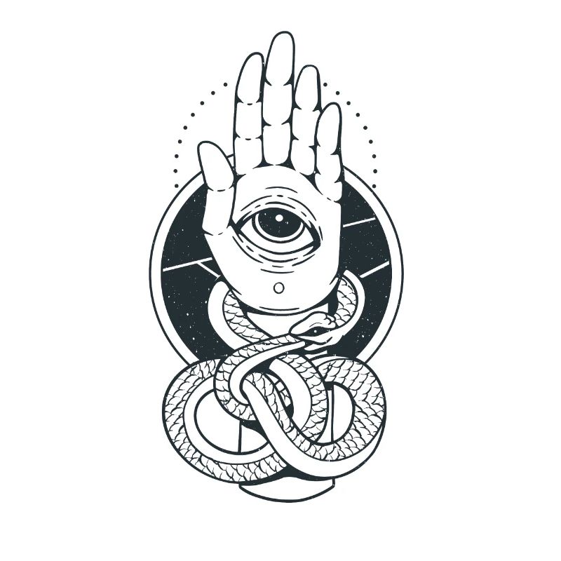 Hand der Fatima Hamsa Chamsa Khamsa arabisch Icon