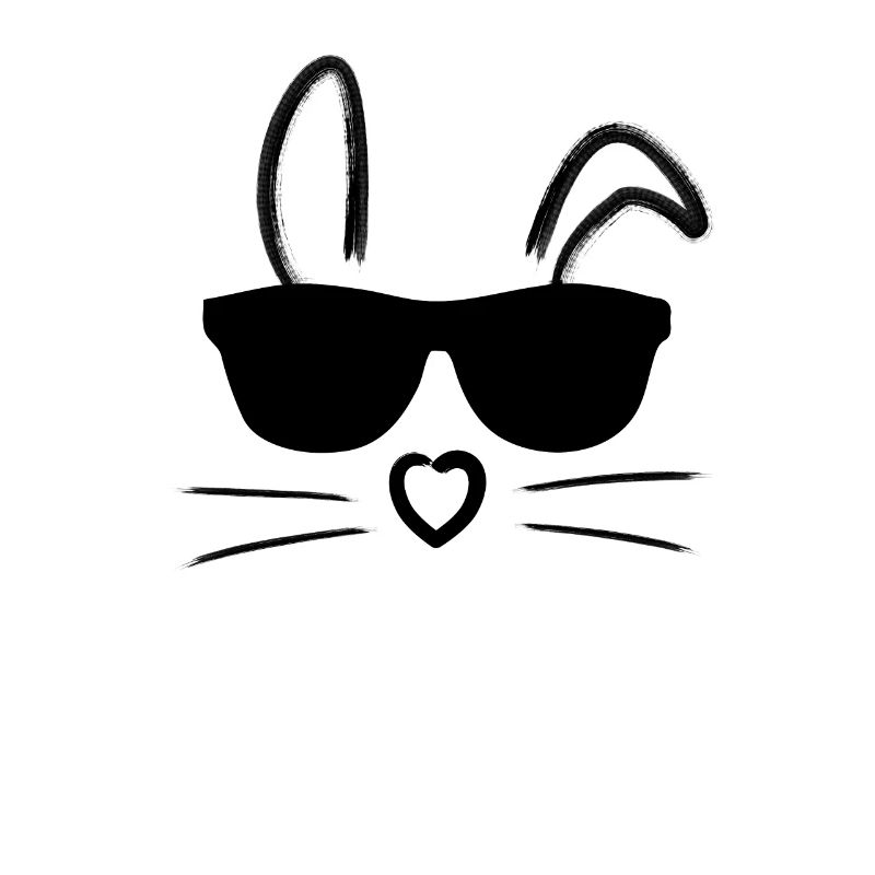 Easter | Easter | Rabbit ears | with glasses