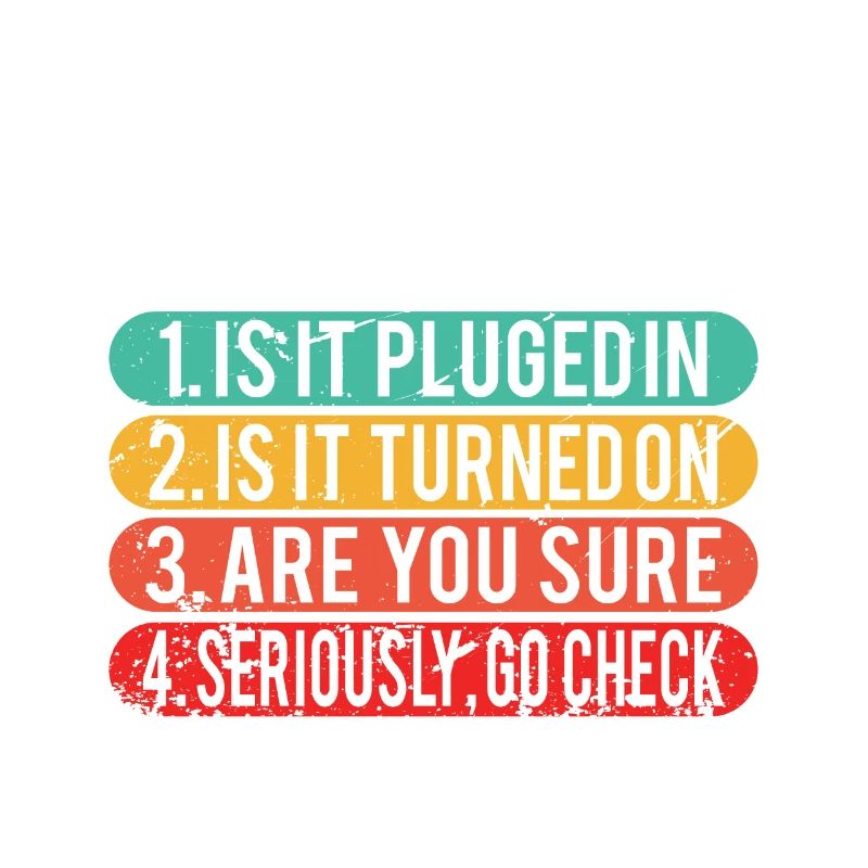 Lustiger technischer Support / Computer Techie Nerd Geschenk
