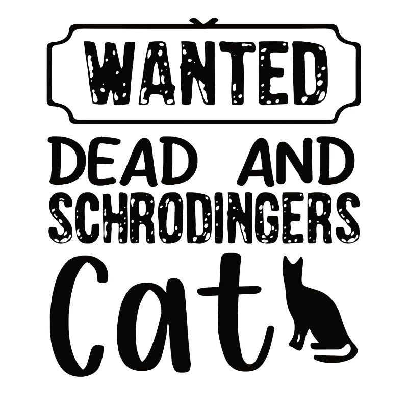 Schrodinger’s Cat Box Drôle science Nerd