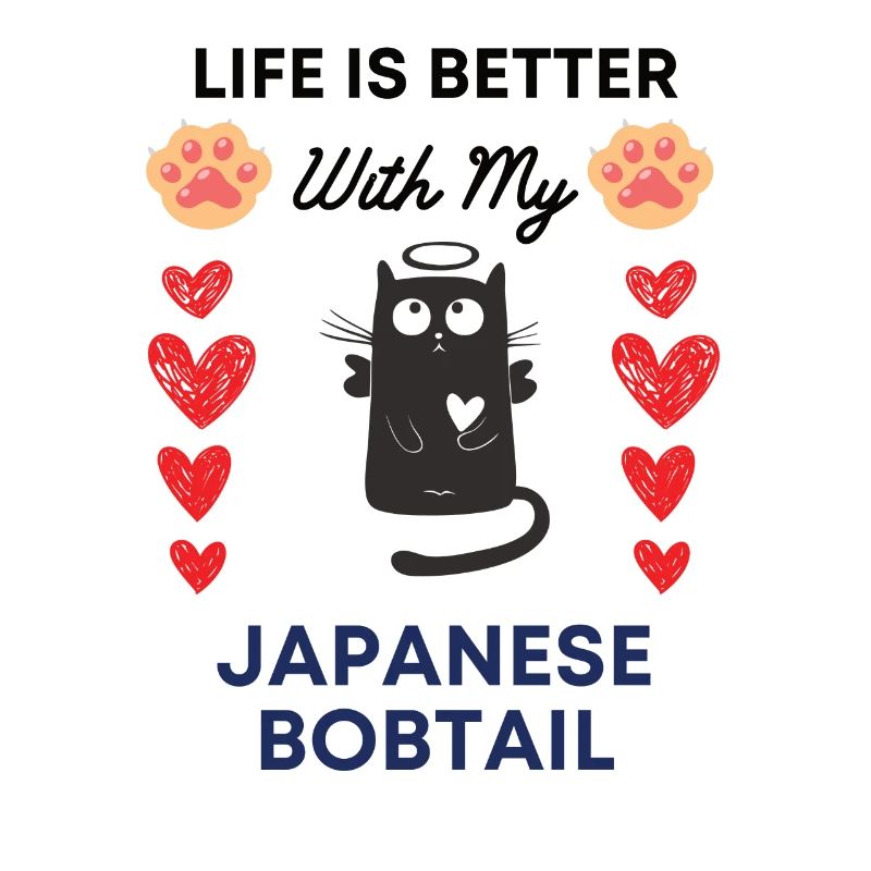 Bobtail japonais Chat japonais à queue de velours
