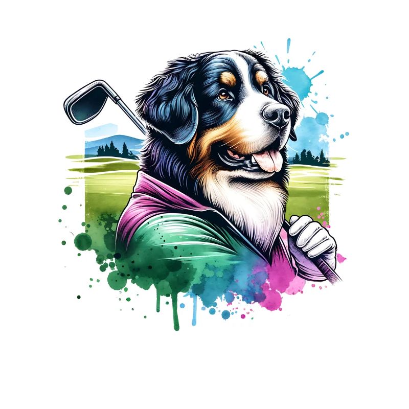 St. Bernard Funny Golf Design for Golfers