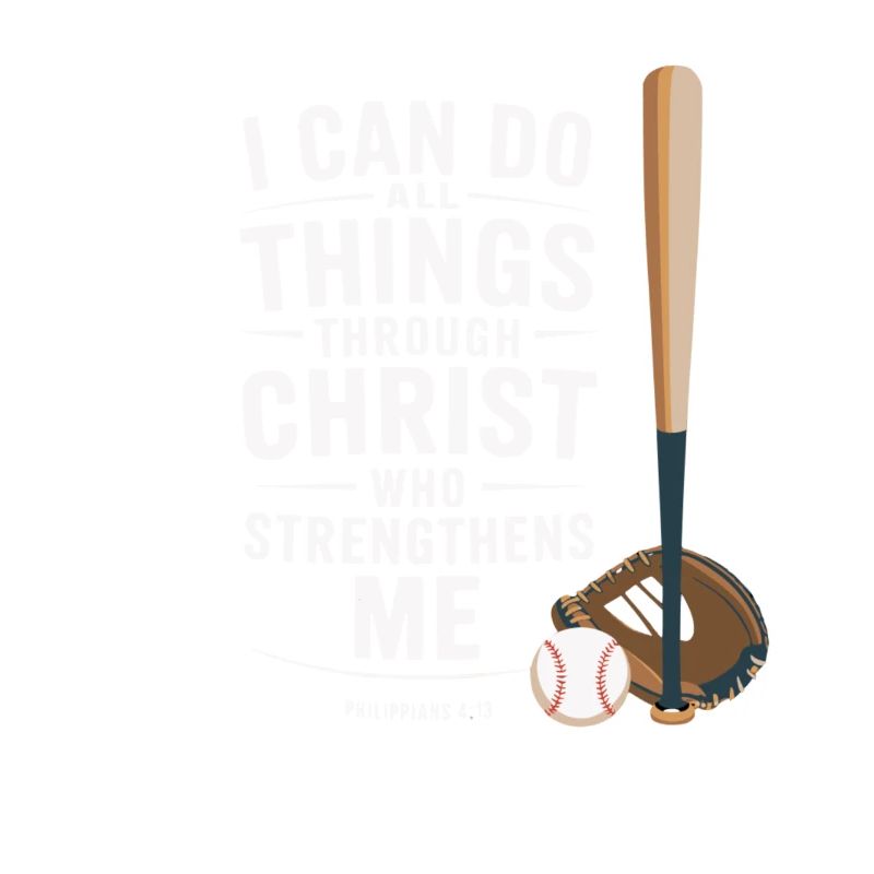 Ich Kann Alles Durch Christus Baseball Philipper