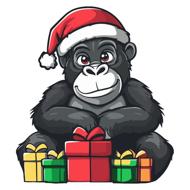Cadeaux de Noël Gorille