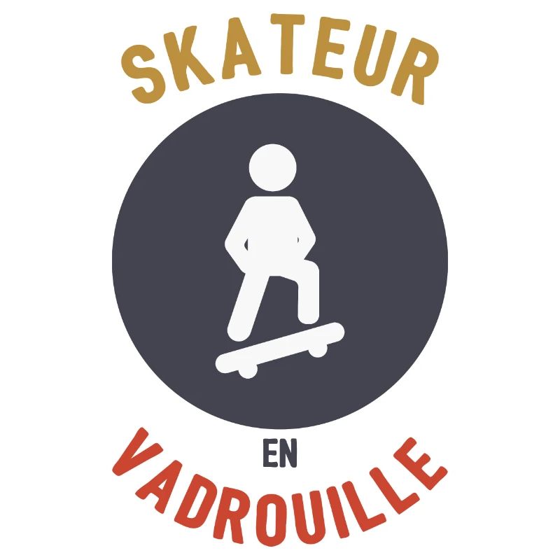 Skateboarder im Mopp
